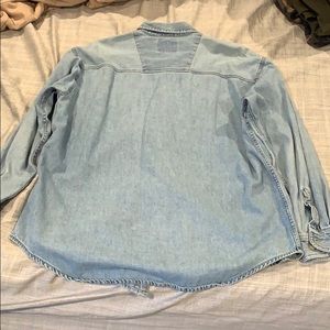 Jean button up
